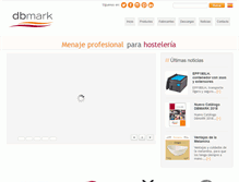 Tablet Screenshot of dbmark.com